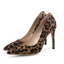 Load image into Gallery viewer, Hand Made Luxury Women High Heels 6-10CM Animal Print Pointed Toe  Shoe