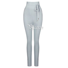 Load image into Gallery viewer, HOT 2020 Bandage Pant Fashion Celebrity Pant Lace Up High Waist Celebrity Party Leggings Bandage Pants