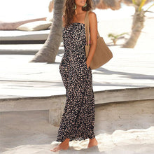Load image into Gallery viewer, Summer Beach Sexy Bandeau Holiday Off Shoulder Long Maxi Dresses