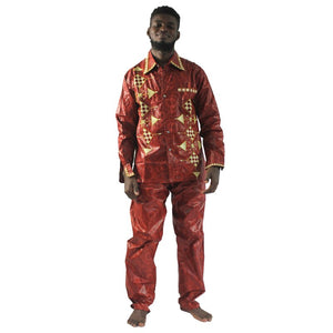 Men Dashiki High Quality Bold Rich Embroidery Suit