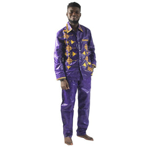 Men Dashiki High Quality Bold Rich Embroidery Suit