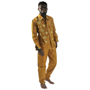 Men Dashiki High Quality Bold Rich Embroidery Suit