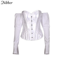 Load image into Gallery viewer, Off shoulder Strapless bow tassel slash neck tops