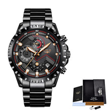 Load image into Gallery viewer, Men Watches Top Luxury Brand Fashion Sport Waterproof Chronograph Stainless Steel Wristwatch