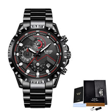 Load image into Gallery viewer, Men Watches Top Luxury Brand Fashion Sport Waterproof Chronograph Stainless Steel Wristwatch