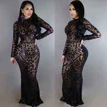 Load image into Gallery viewer, Indian Sari Dresses Real New Arrival Cotton Polyester Women 2020 European Station Burst Length Sleeve Round Neck T-shirt Posey