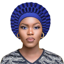 Load image into Gallery viewer, Women turban African head wraps fashion design head tie