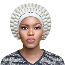 Load image into Gallery viewer, Women turban African head wraps fashion design head tie