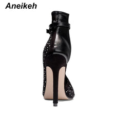 Load image into Gallery viewer, Crystal High Heels Brand Sexy Gladiator High Heels Shoes