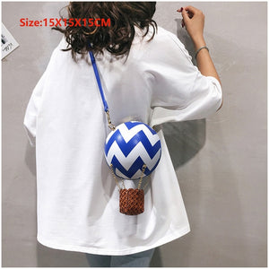 Handbags Women Bags Letter Chain Basketball Bag Purse Female Shoulder Messenger Clutch Bag