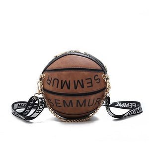 Handbags Women Bags Letter Chain Basketball Bag Purse Female Shoulder Messenger Clutch Bag