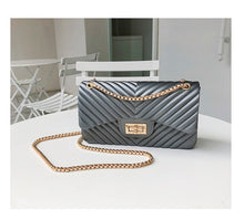 Load image into Gallery viewer, new Famous Brand Leather Messenger Bags Luxury Shoulder Bag Quilted Designer Handbags Women Bag Vintage Female Chain Jelly pack