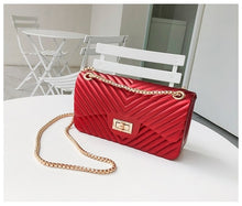 Load image into Gallery viewer, new Famous Brand Leather Messenger Bags Luxury Shoulder Bag Quilted Designer Handbags Women Bag Vintage Female Chain Jelly pack