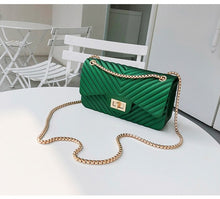 Load image into Gallery viewer, new Famous Brand Leather Messenger Bags Luxury Shoulder Bag Quilted Designer Handbags Women Bag Vintage Female Chain Jelly pack