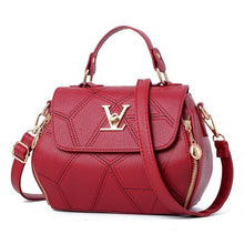 Load image into Gallery viewer, Flap V Women&#39;s Luxury Leather Clutch Bag Tote Bag