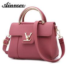 Load image into Gallery viewer, Ainvoev 2019 Fashion Women&#39;s Luxury Leather Clutch Bag Ladies Handbags Brand Women Messenger Bags Famous Tote Bag CE3673