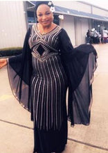 Load image into Gallery viewer, new elegent fashion style african women plus size long dress L-XXL