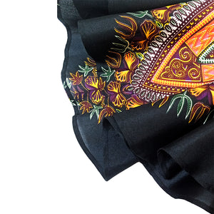 Dashiki African traditional clothes wax print sleeveless shirt women fashion