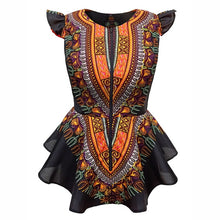 Load image into Gallery viewer, Dashiki African traditional clothes wax print sleeveless shirt women fashion