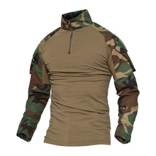 Load image into Gallery viewer, Men Camouflage Tactical T-shirts Cotton Military Paintball Hunt Clothing Men