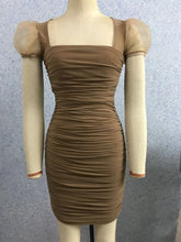 Load image into Gallery viewer, Summer Dress Women 2019 New Fashion Sexy Mesh Bandage Dress Designer Mini Celebrity Party Dress