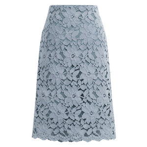 Lace Skirts Women's  Slim Pencil Skirt Women Midi Skirt