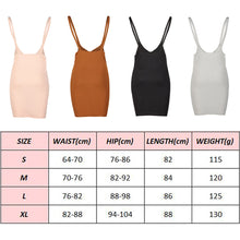 Load image into Gallery viewer, Women&#39;s Body con Shoulder Straps High Waist Overall Skirt Suspender Skirt