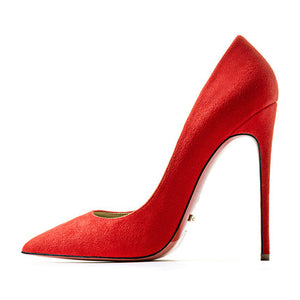 High Quality Sexy Women Pumps Pointed Toe shoes Thin High Heels Wedding Red Bottom Stilettos Party Formal Office Lady Dress Shoe