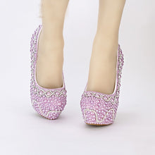 Load image into Gallery viewer, Handmade Popular Pearl Platforms Women Formal Dress Shoes