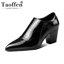 Load image into Gallery viewer, Women Spring Party Office Work Shoes Zipper Formal Pointed Toe Dress Fashion Pumps