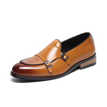 Load image into Gallery viewer, Men Shoes High Quality Breathable Leisure Leather Men Business Dress Loafers Oxford Shoes