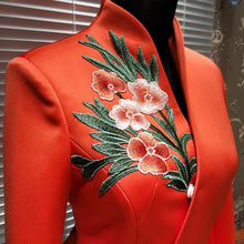 Load image into Gallery viewer, Professional Skirt Suits Uniform Embroidered Two-piece Set Blazer &amp; Suits High End Luxury Office Lady Clothes