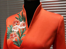 Load image into Gallery viewer, Professional Skirt Suits Uniform Embroidered Two-piece Set Blazer &amp; Suits High End Luxury Office Lady Clothes