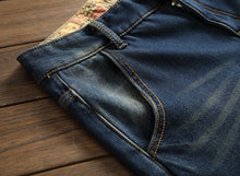 Load image into Gallery viewer, Denim Designer Hole Jeans High Quality Ripped for Men Big and Tall Street wear