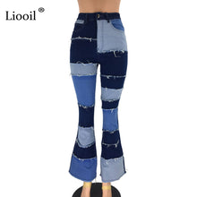 Load image into Gallery viewer, High Waist Flare Jeans With Pockets 2020 Street wear Sexy Ladies Bell Bottoms Skinny Jean Pants