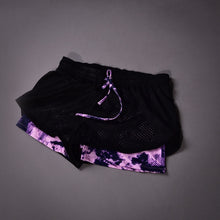 Load image into Gallery viewer, Summer Double Layer Shorts Women Skinny Fitness Shorts Women Elastic Casual Shorts Female Joggings pantalones cortos mujer