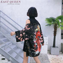 Load image into Gallery viewer, Traditional japanese kimonos cardigan kimono women 2019 summer japanese kimono yukata japanese kimono traditional AA3858 Y A