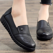 Load image into Gallery viewer, Women&#39;s Shoes Made of Genuine leather Slip-on Flat Damping Non-slip