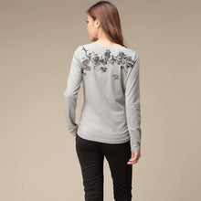 Load image into Gallery viewer, shintimes Graphic Tees Women Tshirt Long Sleeve T Shirt Women Tops Fashion 2020 Cotton T-Shirt Camisetas Mujer Tee Shirt Femme