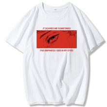 Load image into Gallery viewer, Women&#39;s Tops Are You Afraid of The Dark Casual T-shirt Harajuku Fashion Loose Summer Women T-Shirt