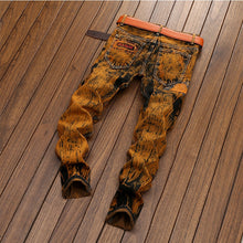 Load image into Gallery viewer, High Quality Men Jeans  Straight Casual Denim Vintage Jeans