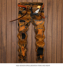 Load image into Gallery viewer, High Quality Men Jeans  Straight Casual Denim Vintage Jeans