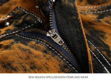 Load image into Gallery viewer, High Quality Men Jeans  Straight Casual Denim Vintage Jeans
