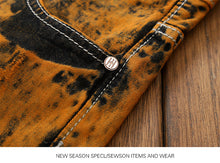 Load image into Gallery viewer, High Quality Men Jeans  Straight Casual Denim Vintage Jeans