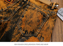 Load image into Gallery viewer, High Quality Men Jeans  Straight Casual Denim Vintage Jeans