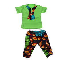 Load image into Gallery viewer, Summer Kids 2020 News African Clothes Baby Boy Top Pants Suit Dashiki Print Bazin African Dresses for Women Men Clothing