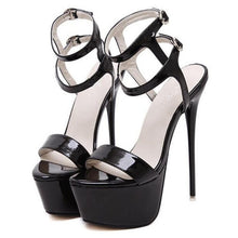 Load image into Gallery viewer, New Summer High Heels 16cm Fashion Women Platform Sandals