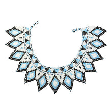 Load image into Gallery viewer, Multicolor Statement Choker Resin Bead Maasai Necklace Earrings Nigeria Egyptian Boho Zulu Ethnic Tribal Jewelry Sets