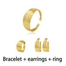 Load image into Gallery viewer, Gorgeous African Gold Jewelry Fashion Necklace Set for Women