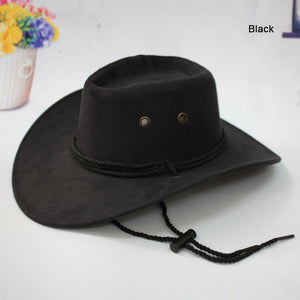 Cowboy Hats for Women with The Fields Sombreros Mujer Invierno Western American Mens Sombrero Vaquero Faux Suede